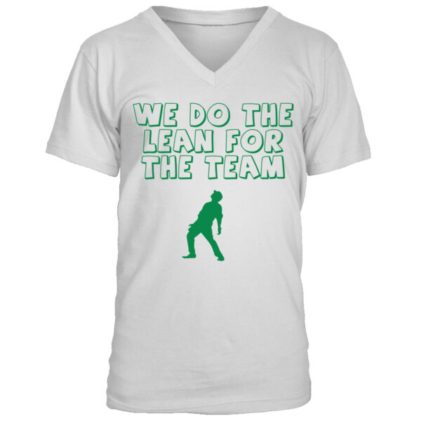 We Do the Lean for the Team - Light - Men's Premium V-Neck T-Shirt Thumbnail
