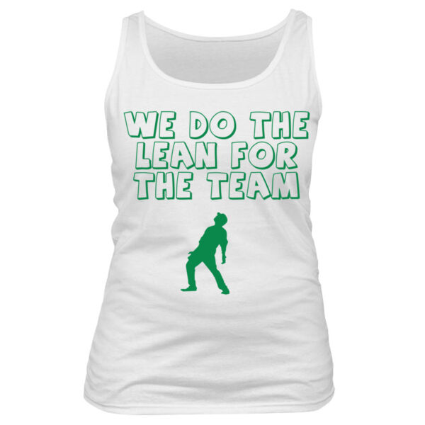 We Do the Lean for the Team - Light - Women's Basic Tank Top Thumbnail