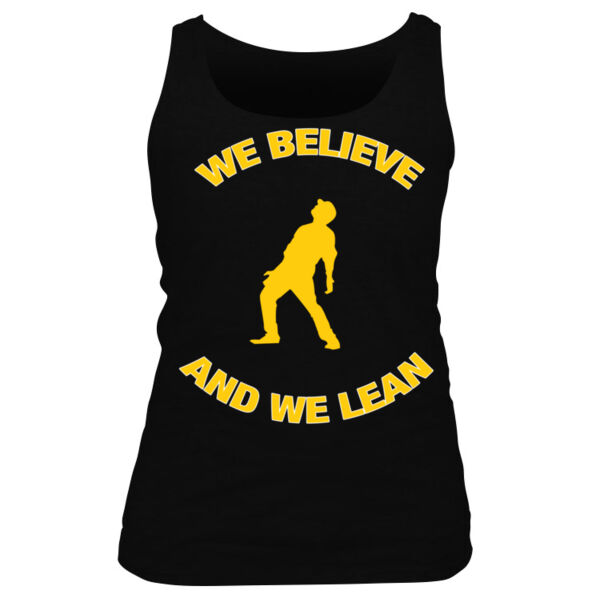 We Believe and We Bernie Lean - Women's Basic Tank Top Thumbnail