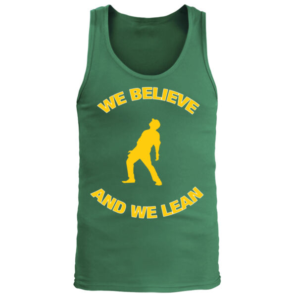 We Believe and We Bernie Lean - Men's Premium Tank Top Thumbnail