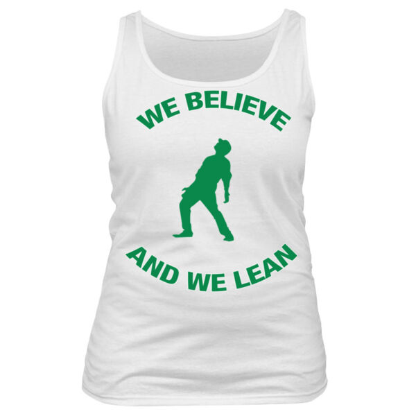 We Believe and We Bernie Lean - Women's Basic Tank Top Thumbnail