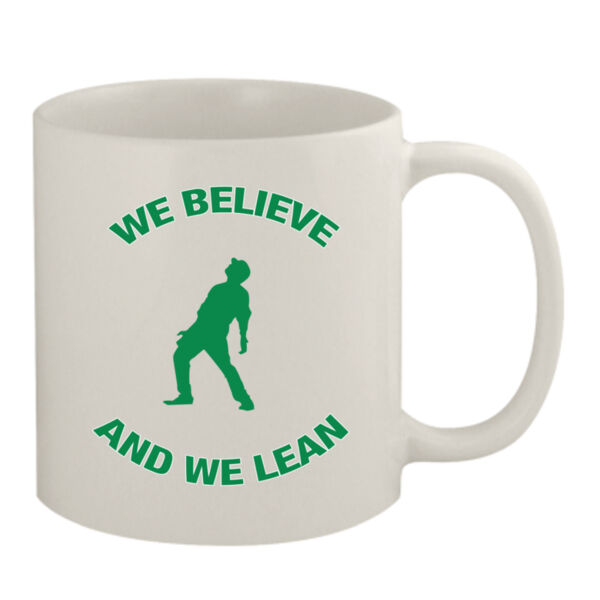 We Believe and We Bernie Lean - 11oz White Mug Thumbnail