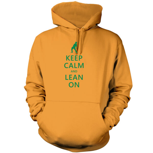 Keep Calm and Lean On - Men's Pullover Hoodie Sweatshirt Thumbnail