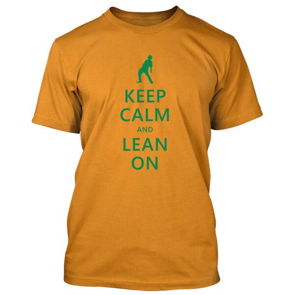 Keep Calm and Lean On - Men's Standard T-Shirt Thumbnail