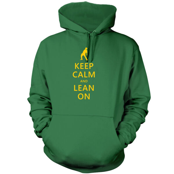 Keep Calm and Lean On - Men's Pullover Hoodie Sweatshirt Thumbnail