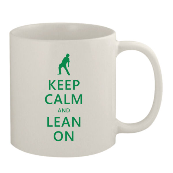 Keep Calm and Lean On - 11oz White Mug Thumbnail