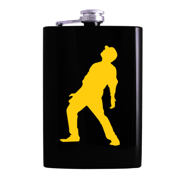 Keep Calm and Lean On - 8oz Hip Flask Thumbnail