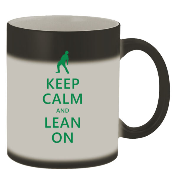 Keep Calm and Lean On - 11oz Color Changing Mug Thumbnail