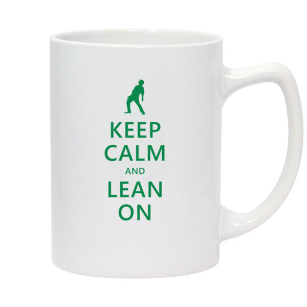 Keep Calm and Lean On - 14oz White Statesman Mug Thumbnail