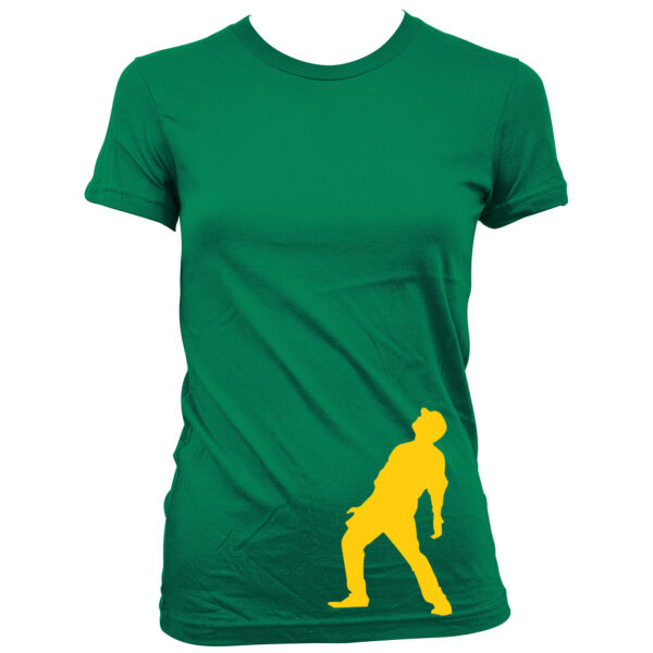 Bernie Lean - Women's Junior Cut Crewneck T-Shirt Thumbnail