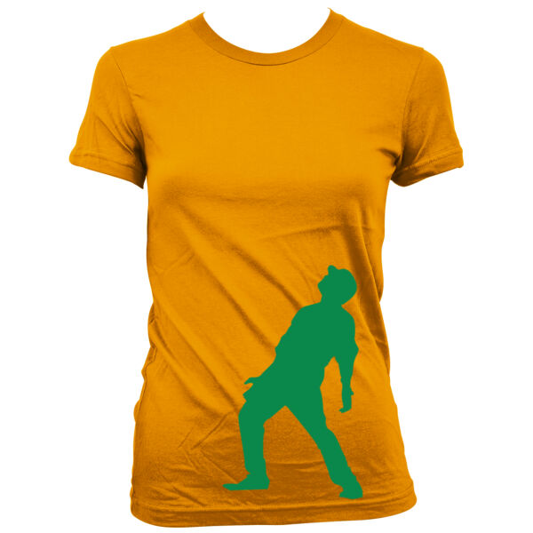 Bernie Lean - Women's Junior Cut Crewneck T-Shirt Thumbnail