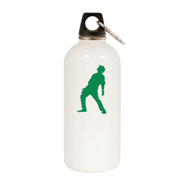 Bernie Lean - White Water Bottle With Carabiner Thumbnail