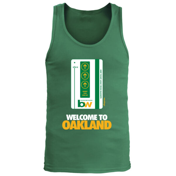 Oakland Bart Bandwagon - Men's Premium Tank Top Thumbnail