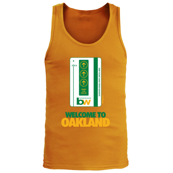 Oakland Bart Bandwagon - Men's Premium Tank Top Thumbnail