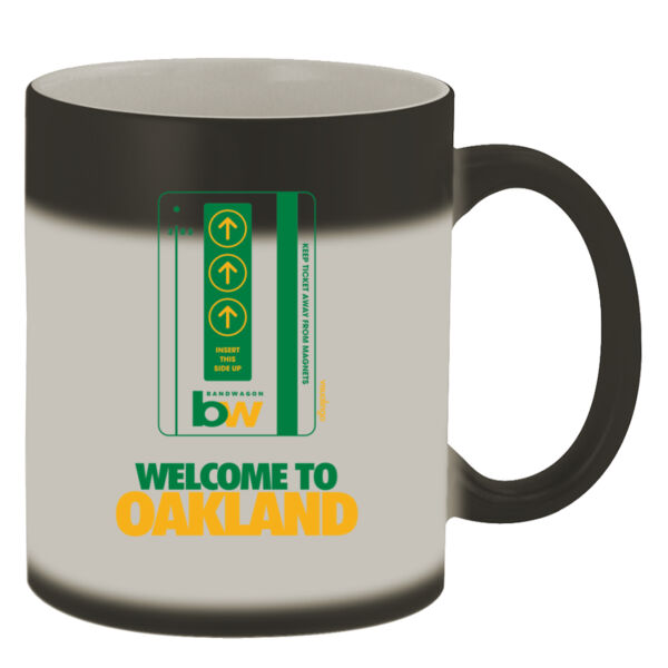 Oakland Bart Bandwagon - 11oz Color Changing Mug Thumbnail