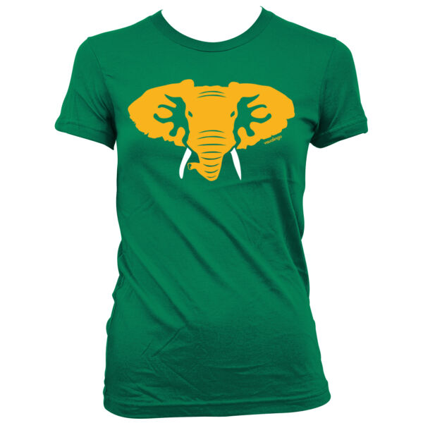 Hellaphant - Women's Junior Cut Crewneck T-Shirt Thumbnail