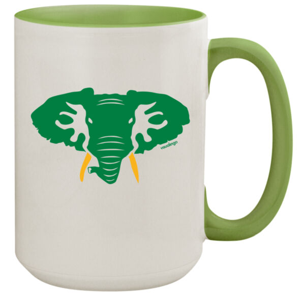 Hellaphant - 15oz Colored Inner & Handle Mug Thumbnail