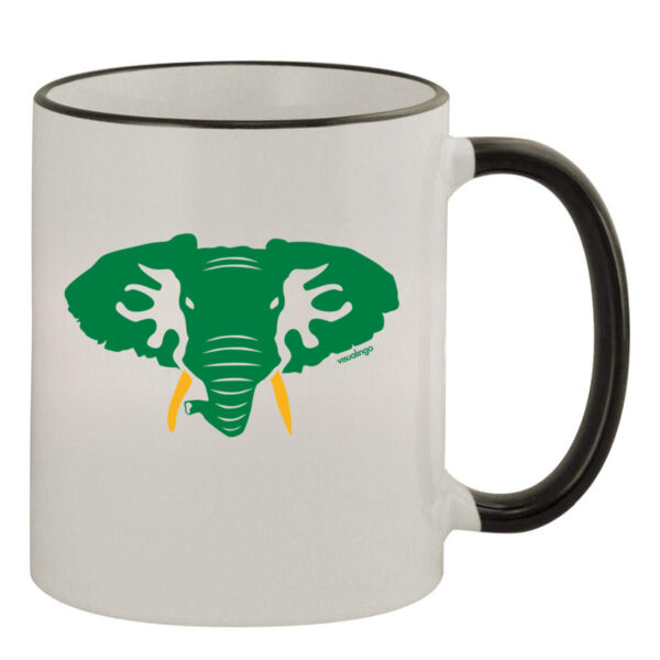 Hellaphant - 11oz Colored Rim & Handle Mug Thumbnail