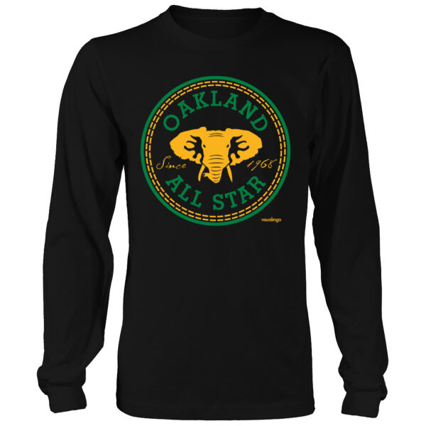 Oakland All Star - Men's Heavy Long-Sleeve T-Shirt Thumbnail