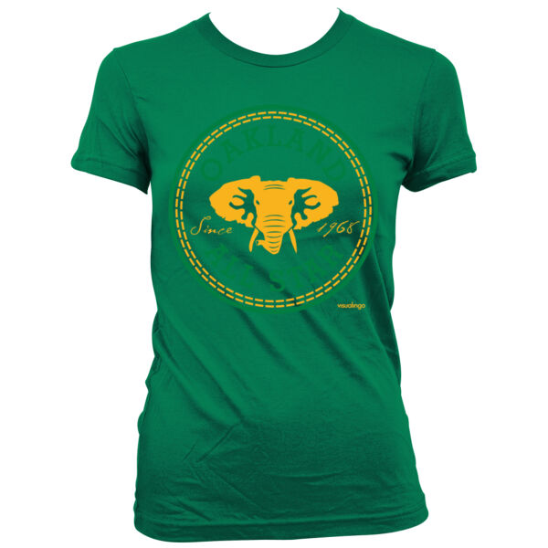 Oakland All Star - Women's Junior Cut Crewneck T-Shirt Thumbnail