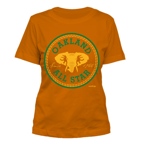 Oakland All Star - Women's Standard Misses Cut T-Shirt Thumbnail
