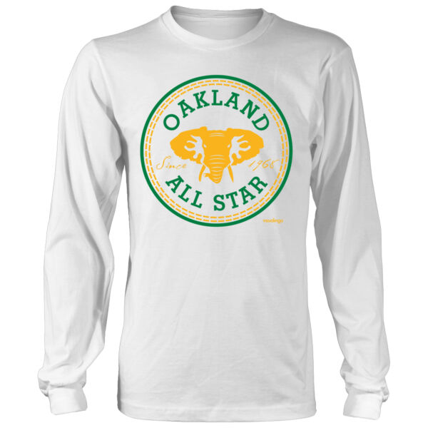 Oakland All Star - Men's Heavy Long-Sleeve T-Shirt Thumbnail