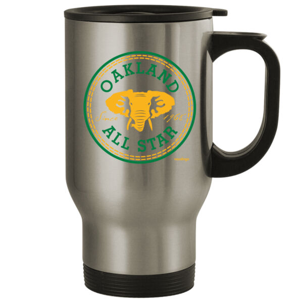 Oakland All Star - 14oz Stainless Steel Travel Mug Thumbnail