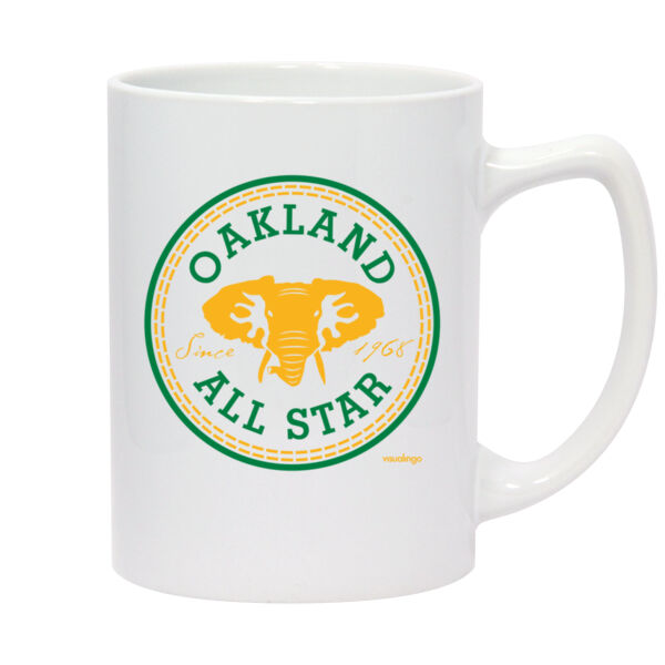 Oakland All Star - 14oz White Statesman Mug Thumbnail