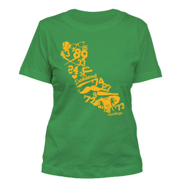 We Run California - Women's Standard Misses Cut T-Shirt Thumbnail