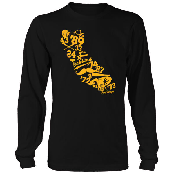 We Run California - Men's Heavy Long-Sleeve T-Shirt Thumbnail