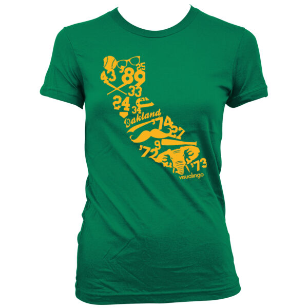 We Run California - Women's Junior Cut Crewneck T-Shirt Thumbnail