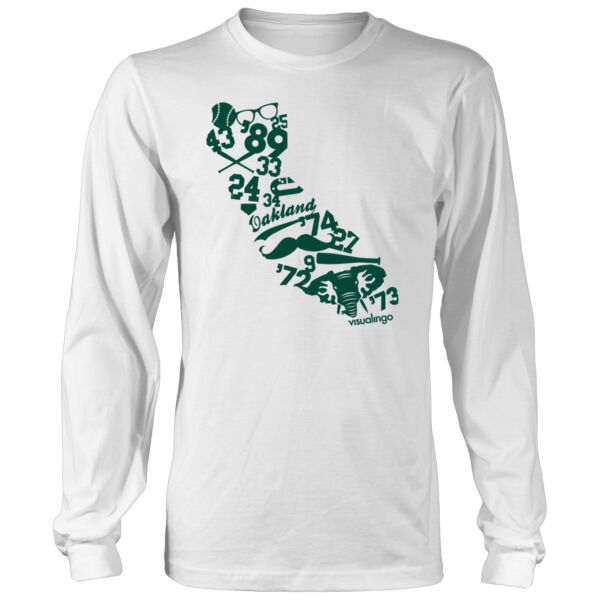 We Run California - Men's Heavy Long-Sleeve T-Shirt Thumbnail