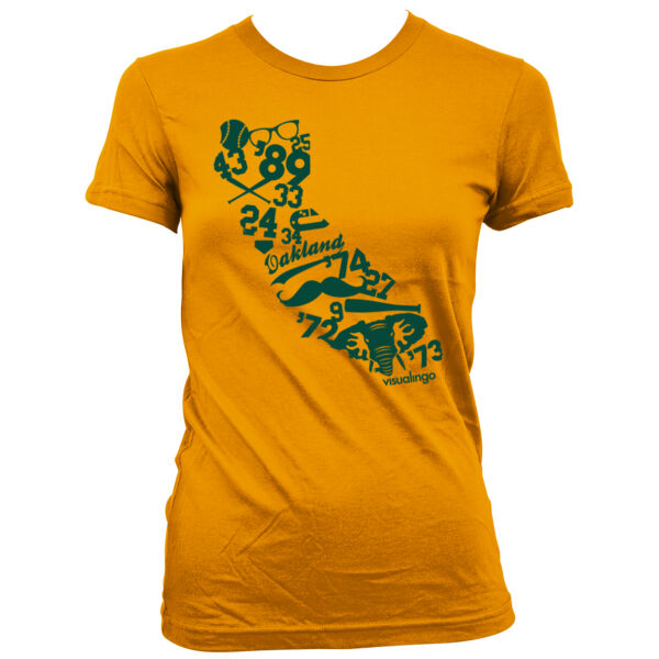 We Run California - Women's Junior Cut Crewneck T-Shirt Thumbnail