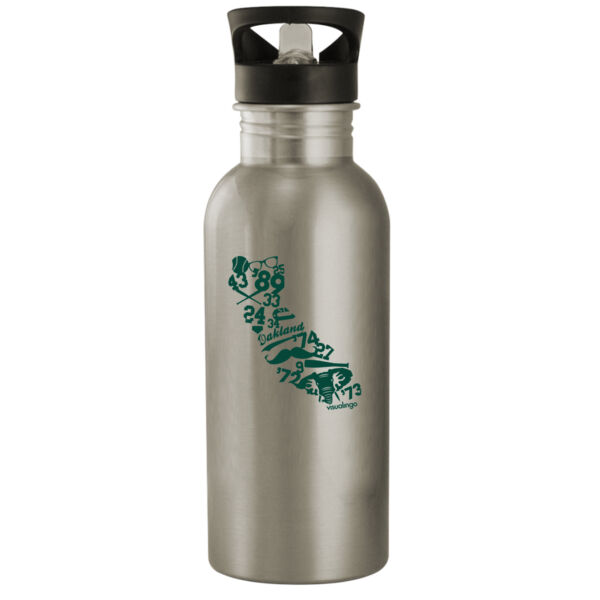 We Run California - 20oz Stainless Steel Water Bottle Thumbnail