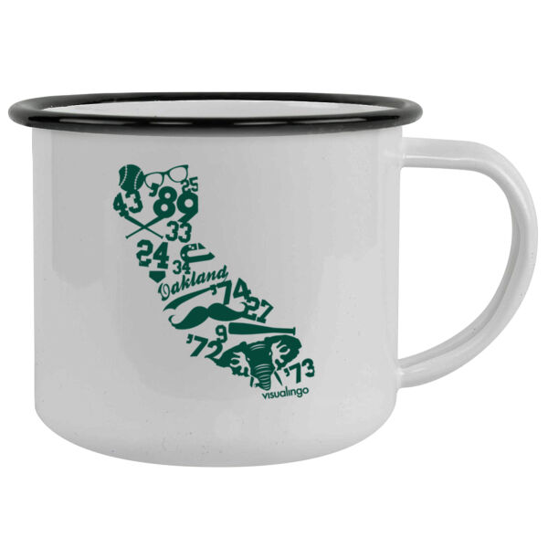 We Run California - 12oz Camping Mug Thumbnail