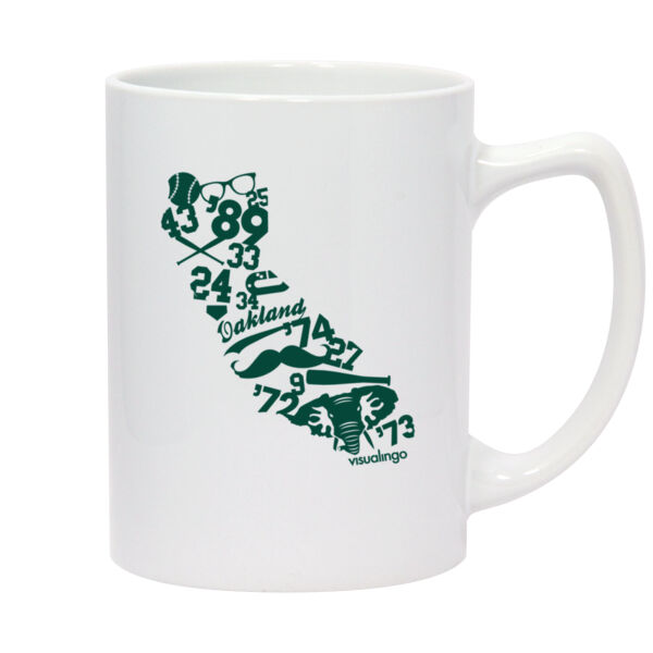 We Run California - 14oz White Statesman Mug Thumbnail