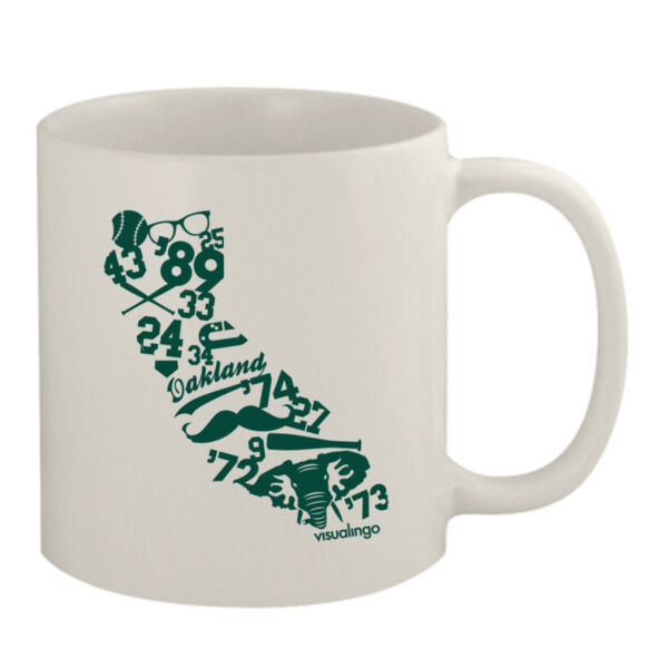 We Run California - 11oz White Mug Thumbnail