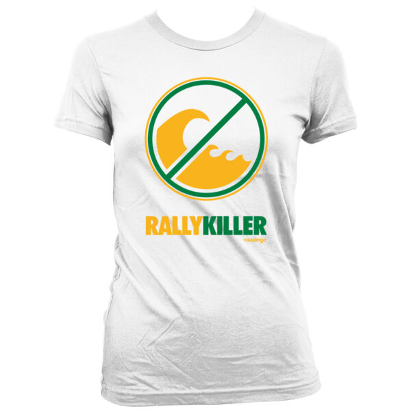 Rally Killer - Women's Junior Cut Crewneck T-Shirt Thumbnail