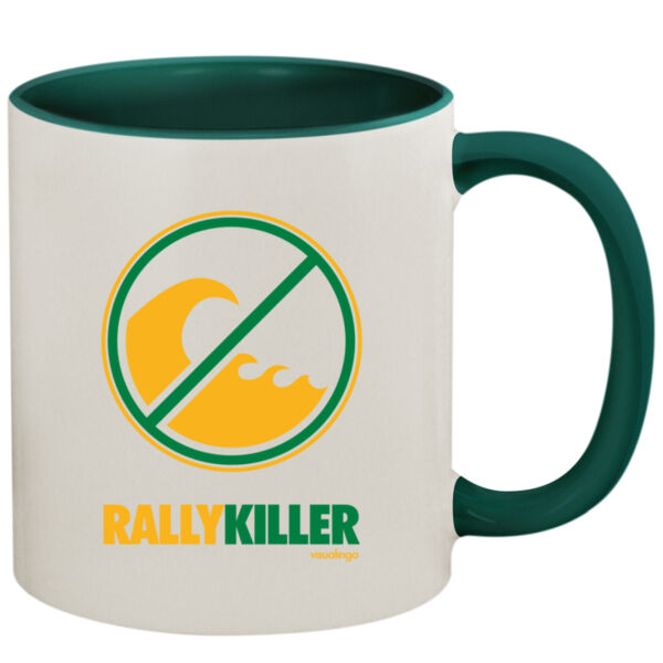 Rally Killer - 11oz Colored Inner & Handle Mug Thumbnail