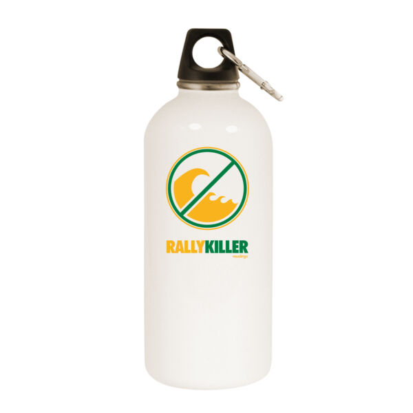 Rally Killer - White Water Bottle With Carabiner Thumbnail