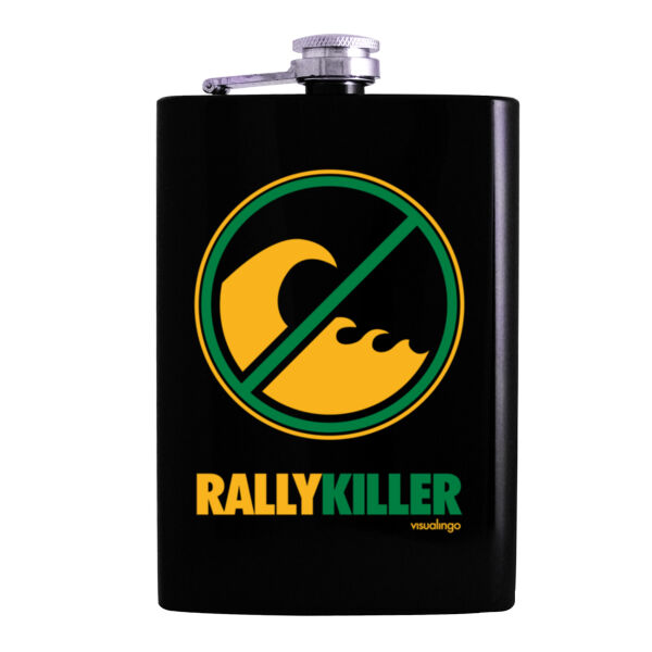 Rally Killer - 8oz Hip Flask Thumbnail