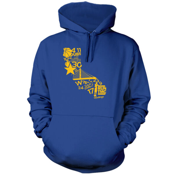 We Run Golden State - Men's Pullover Hoodie Sweatshirt Thumbnail