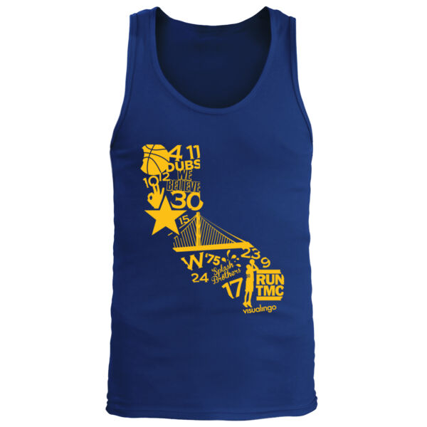 We Run Golden State - Men's Premium Tank Top Thumbnail