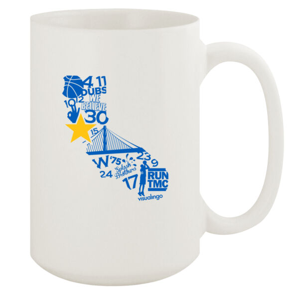 We Run Golden State - 15oz White Mug Thumbnail