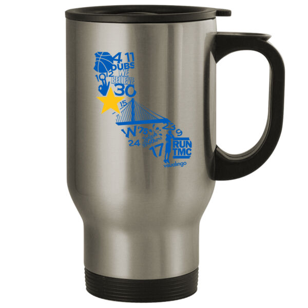 We Run Golden State - 14oz Stainless Steel Travel Mug Thumbnail