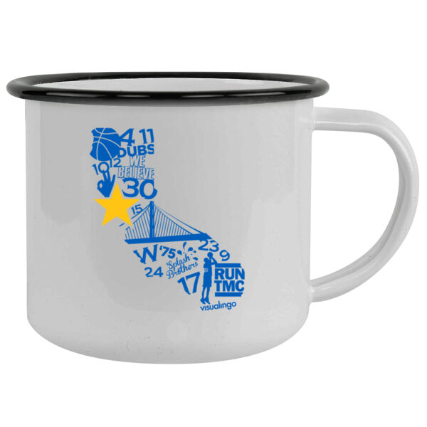 We Run Golden State - 12oz Camping Mug Thumbnail