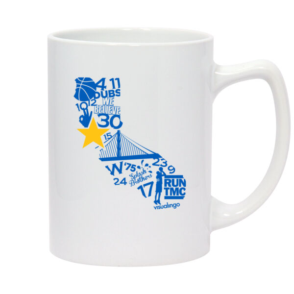 We Run Golden State - 14oz White Statesman Mug Thumbnail