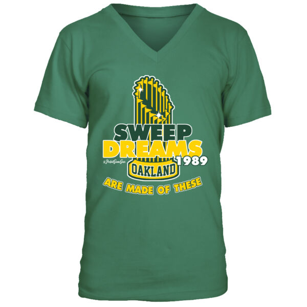 Sweep Dreams - Men's Premium V-Neck T-Shirt Thumbnail