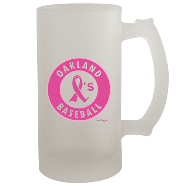 Pink Ribbon - 16oz Frosted Beer Stein Thumbnail