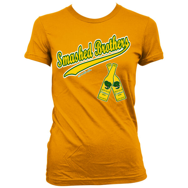 Smashed Brothers - Women's Junior Cut Crewneck T-Shirt Thumbnail